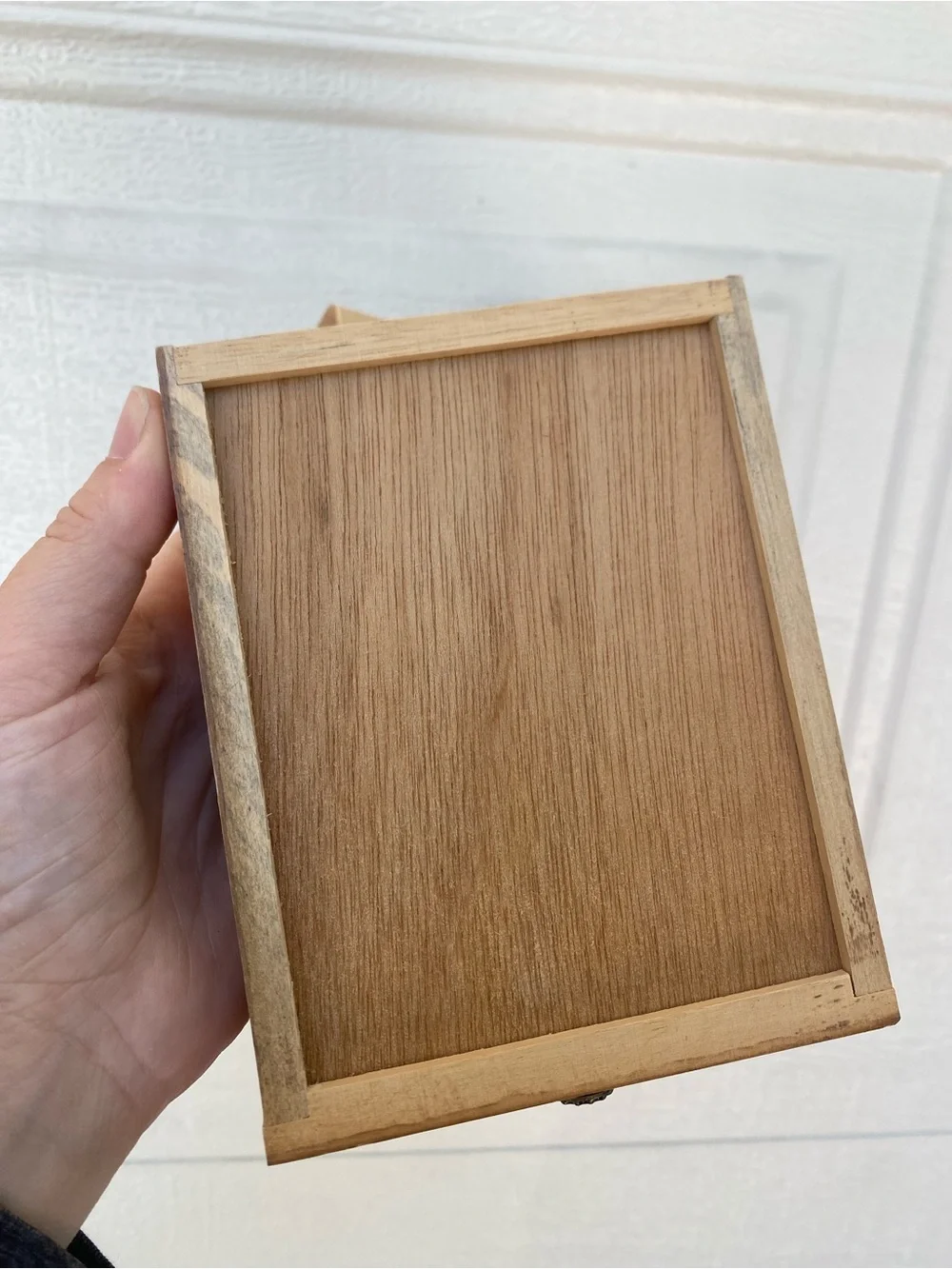 Vintage Wooden Velvet Lined Drawers